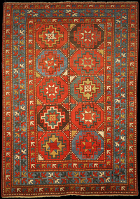 10025 Antique carpet handmade