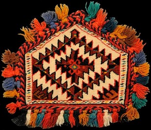 12136 Antique ornament from handmade carpet