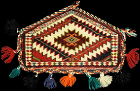 12137 Antique ornament from handmade carpet