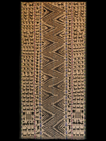 16310 Handmade embroidered fabric