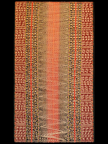 16311 Handmade embroidered fabric
