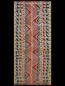 16503 Handmade embroidered fabric