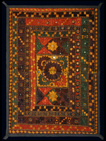 18885-4 Handmade embroidered fabric