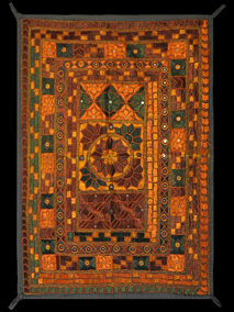 18885-7 Handmade embroidered fabric