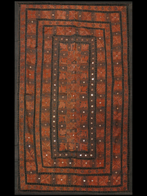 18893 Handmade embroidered fabric