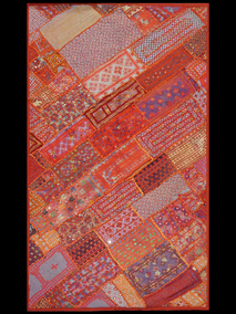 20607-2 Handmade patchwork fabric