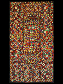 20608-2 Handmade embroidered fabric