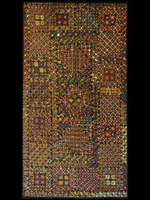 20608-1 Handmade embroidered fabric