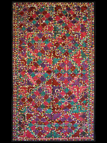 20609-2 Handmade embroidered fabric