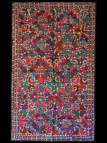 20609-5 Handmade embroidered fabric