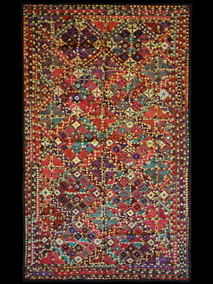 20609-1 Handmade embroidered fabric