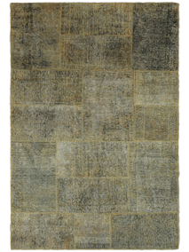 21465 Handmade carpet aged and dyed