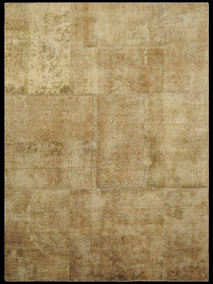 21480 Handmade carpet aged and dyed