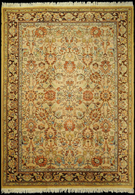 21637 Semi antique carpet handmade
