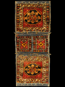 22348 Antique saddlebag handmade