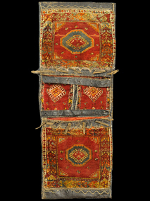 22349 Antique saddlebag handmade