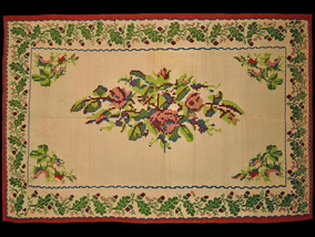 08278 Kilim manual antiguo