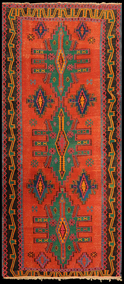 08288 Kilim manual antiguo