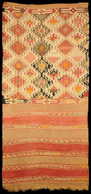 21808 Kilim manual antiguo